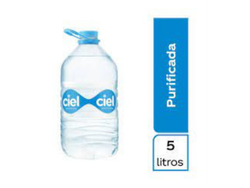 AGUA CIEL 5 LITROS (4PZ)