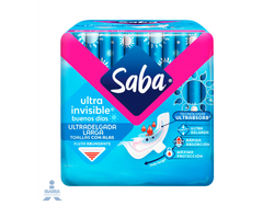 toalla sanitaria saba ultra invisible c/a 10pz