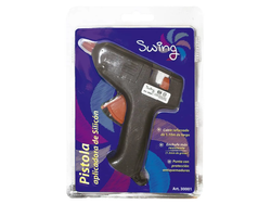 Pistola para Silicón Chica Negra Blíster Swing