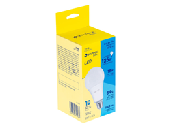 lampara de led tipo bulbo A25 18 w, luz de dia (volteck)
