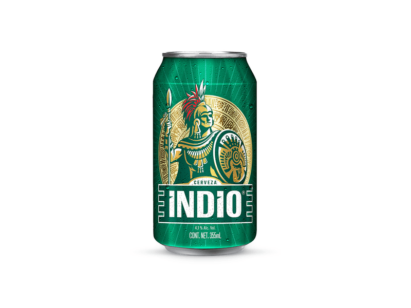 INDIO 355ML LATA (SIX)