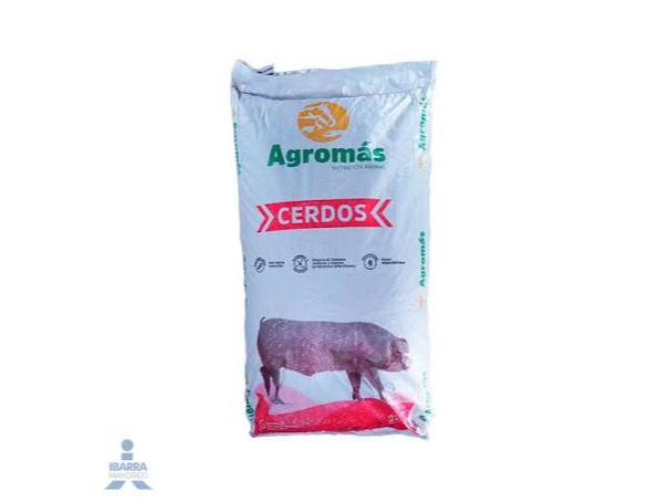 Alimento agromas cerdo inicio pellet 18% 1 kg