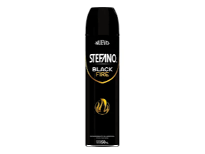 Desodorante stefano aerosol black fire h 150ml