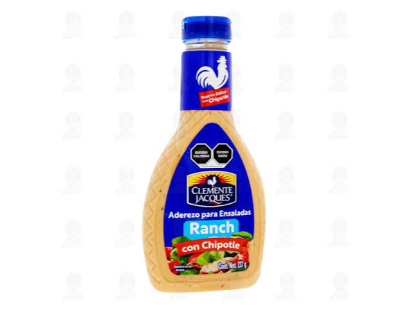 Aderezo Clemente Jacques Ranch Chipotle 237gr
