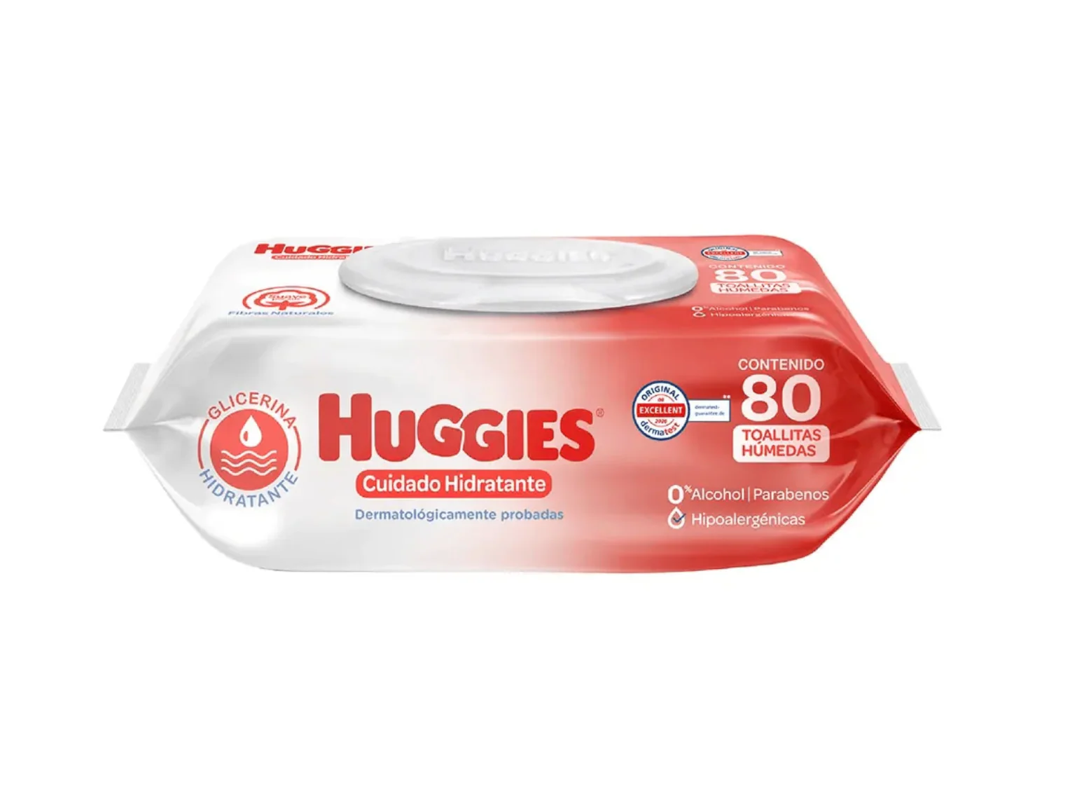 Tuallitas humedas Huggies repuesto con aroma 80pz