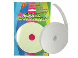 Cinta Adhesiva Doble Cara para Foamy de 19 mm x 5 m Pascua CINTA-7020BA