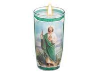 Veladora le fama chelero san judas tadeo 1pz