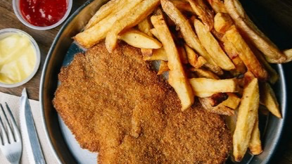 MILANESAS C/GUARNICIÓN
