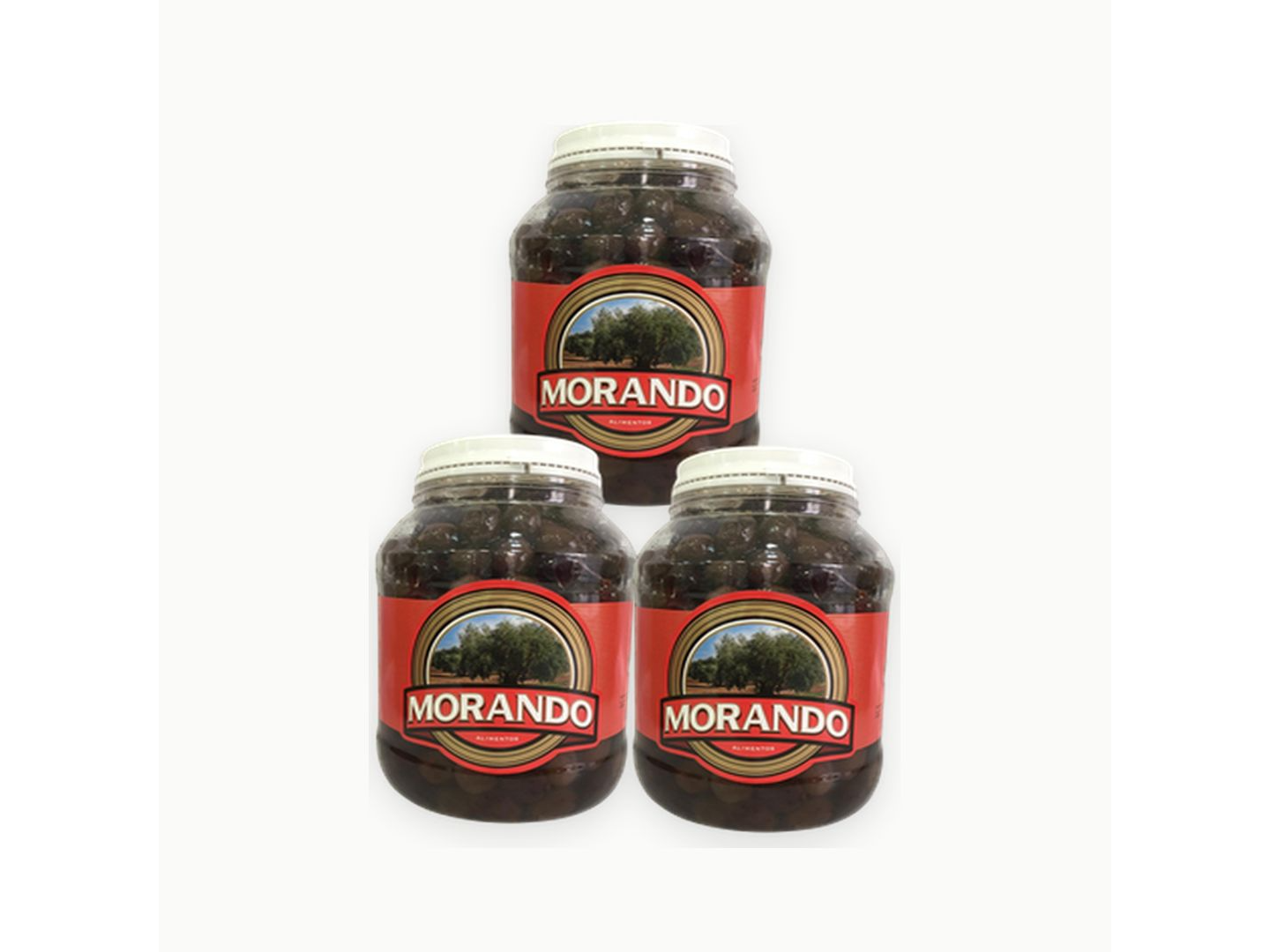 Aceitunas Negras Descarozadas Morando 800 g