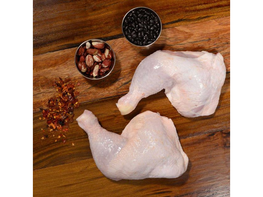 Pata y muslo con hueso por kilo