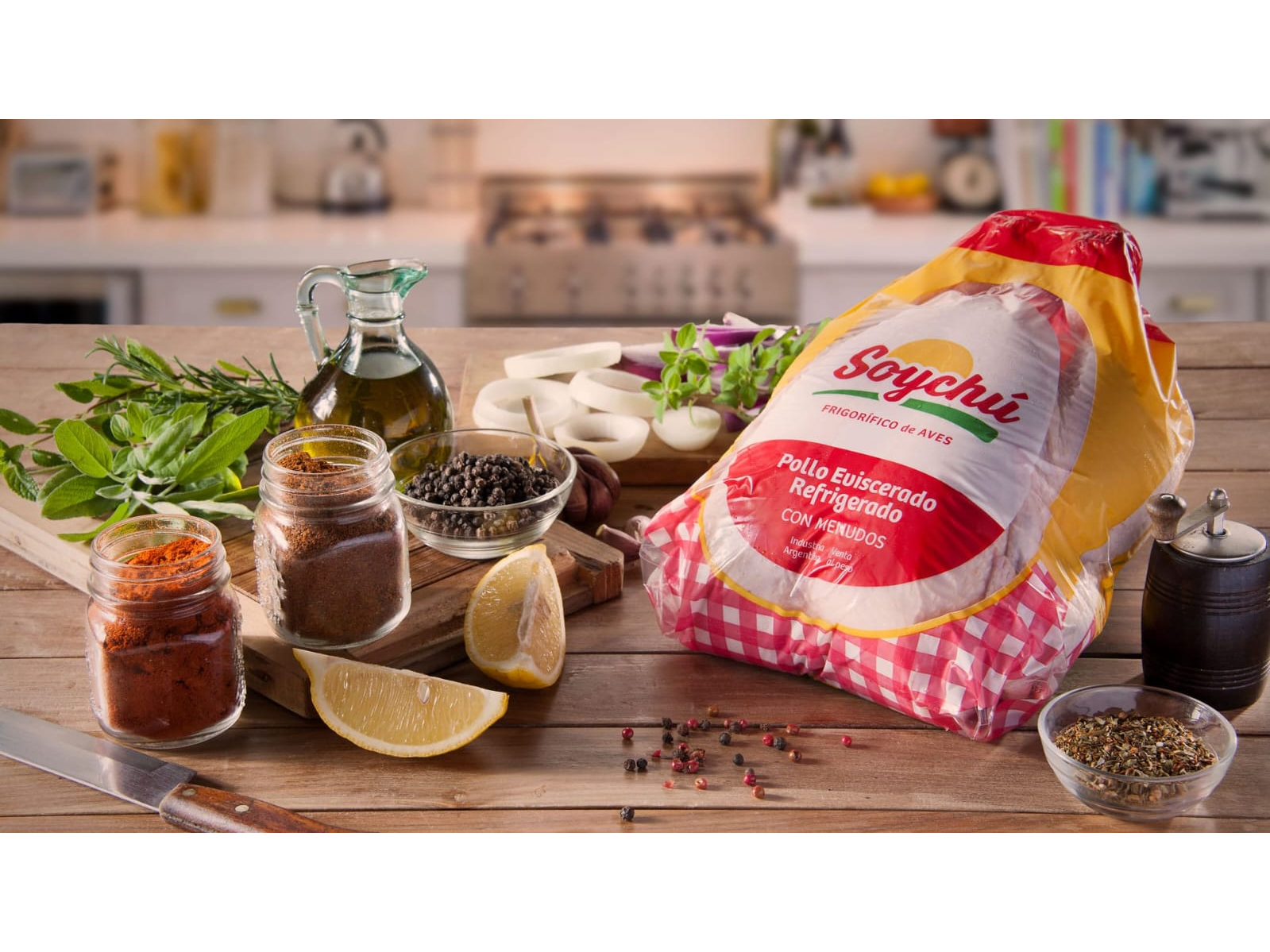 Cajon de Pollo 8 Cabezas