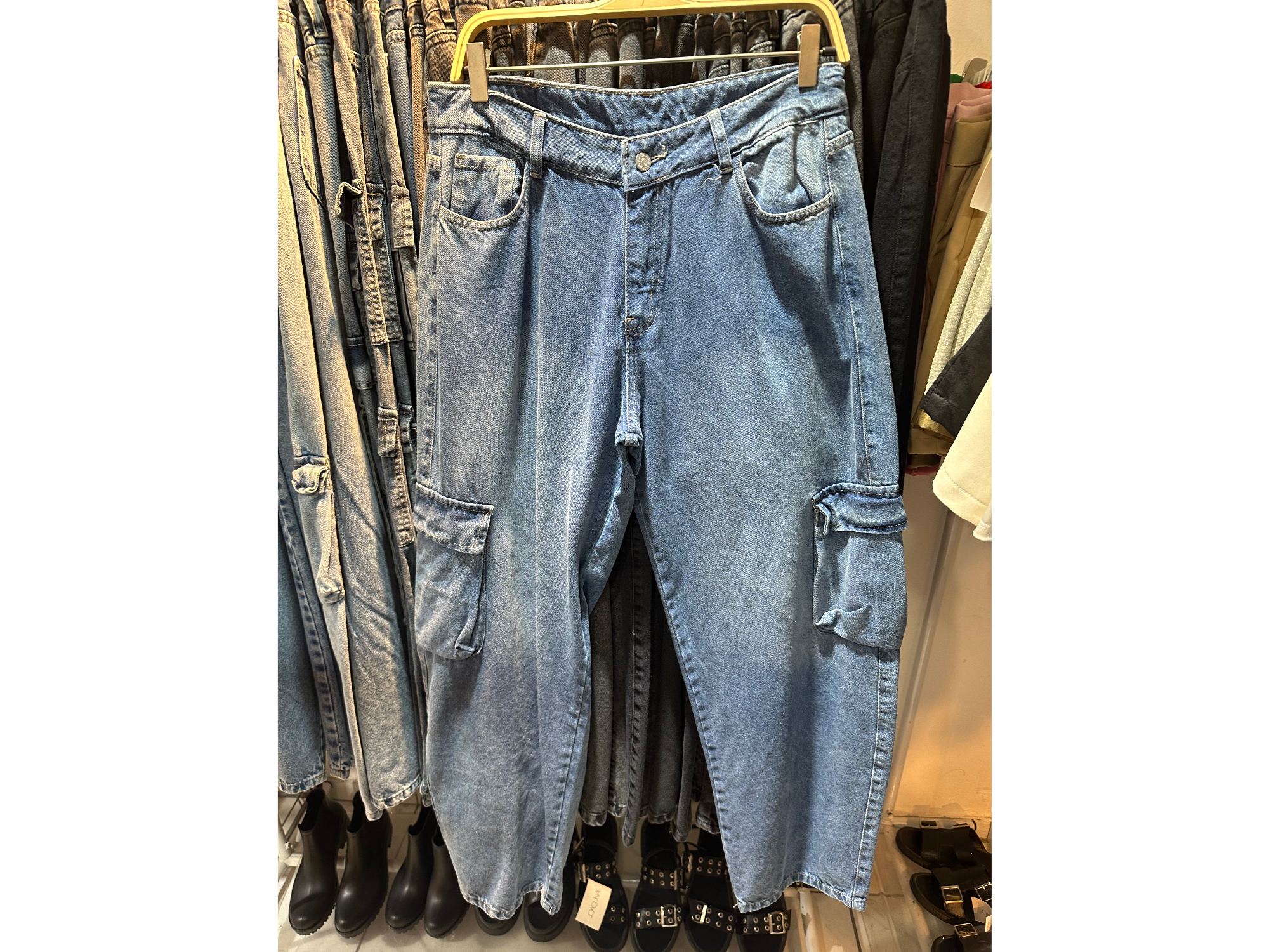 Jeans cargo baggy