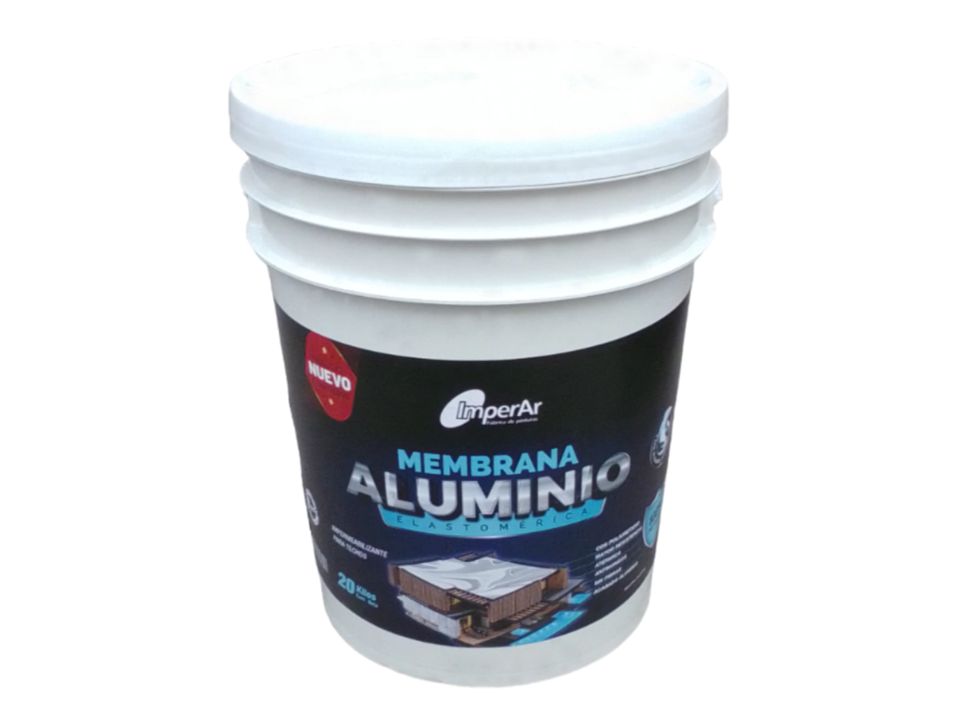 Membrana aluminio líquida 20 kg - Imperar