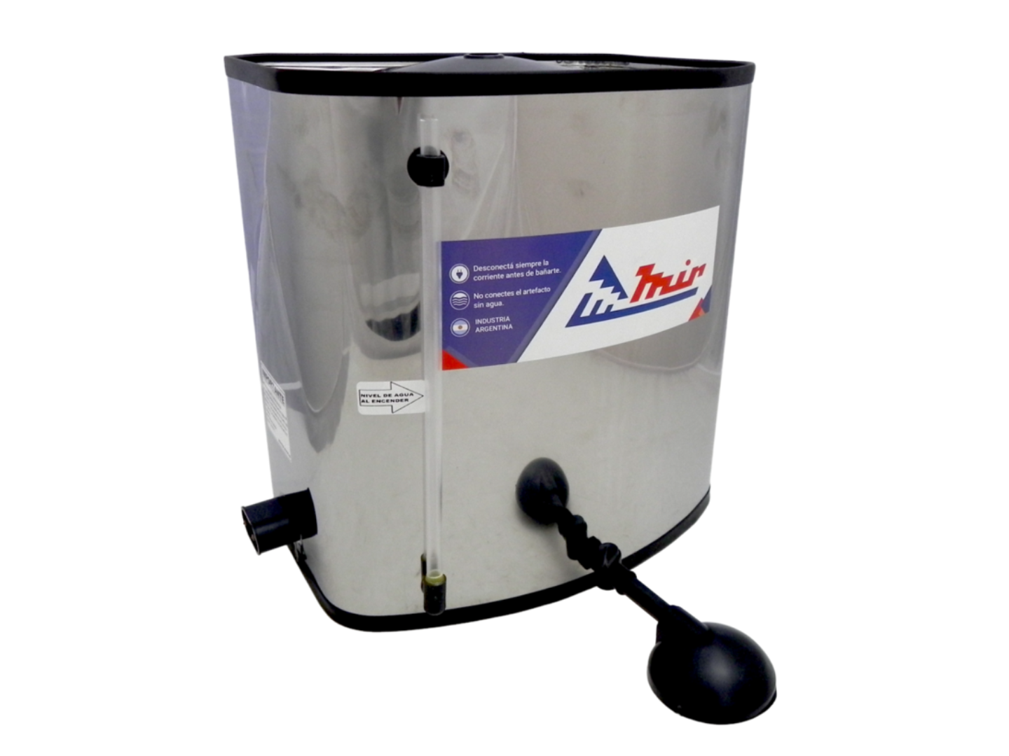 Calefón acero inoxidable 20 lts - MIR