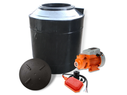 Tanque bicapa 600 lts + Automático + Bomba periférica Lüsqtoff