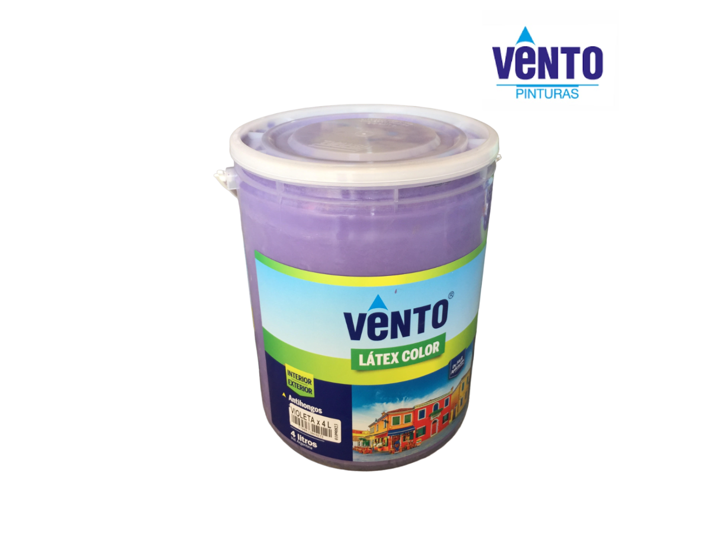 Latex color 4 litros - Vento