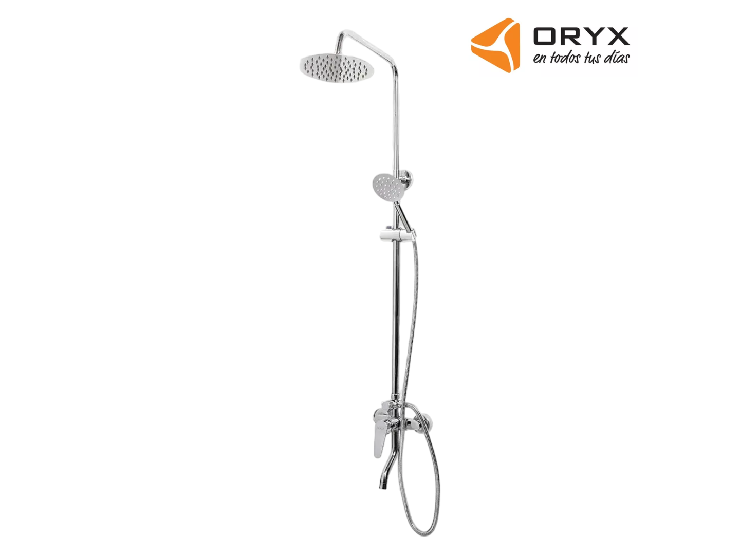 Columna de ducha monocomando más duchador - 284A Oryx