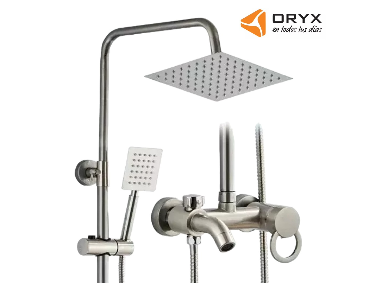 Columna de ducha monocomando más duchador - 282A Oryx