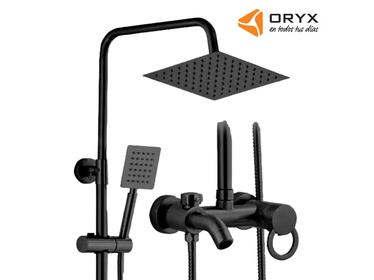 Columna de ducha monocomando más duchador - 283A Oryx