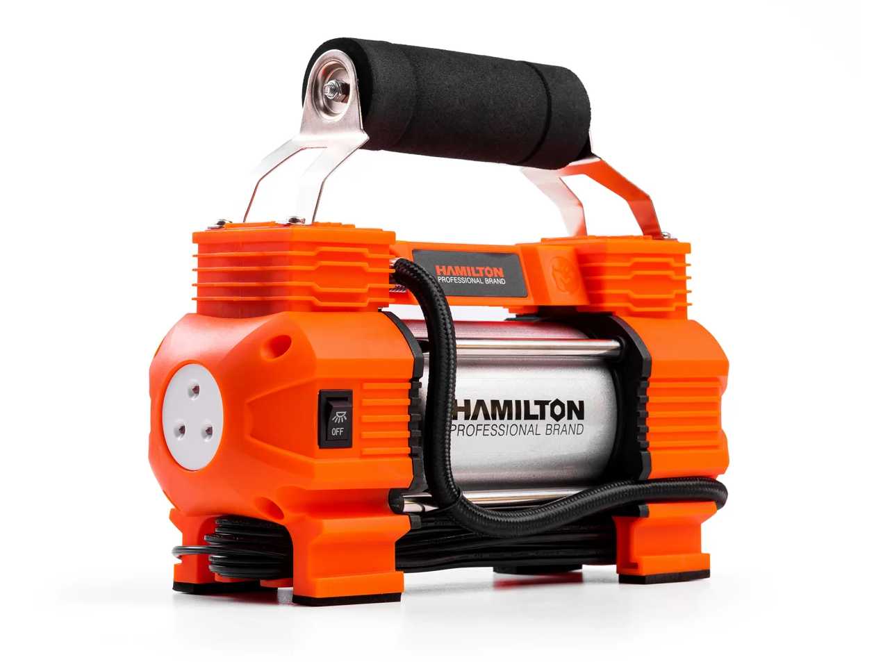 Compresor portátil doble pistón 12V - Hamilton