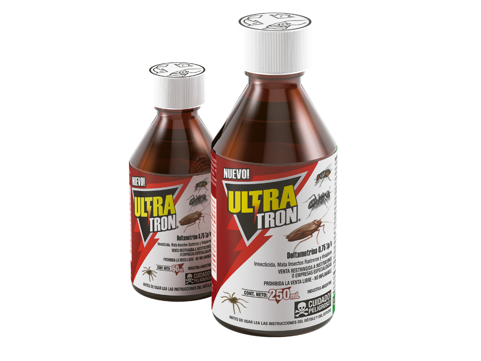 Líquido insecticida 60 ml - Ultra Tron