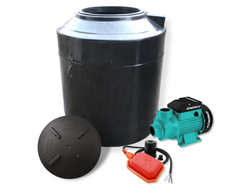 Tanque bicapa 600 lts + Automático + Bomba periférica Energy