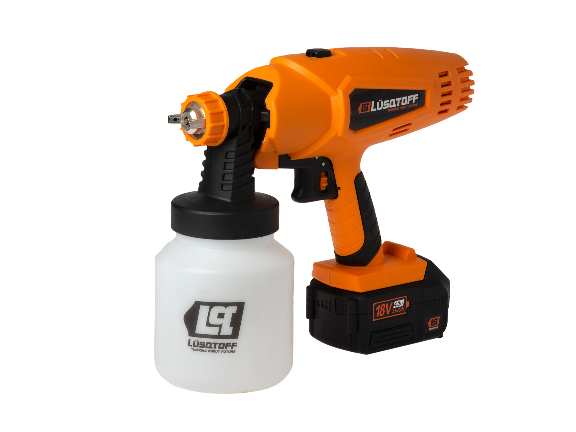 Pistola para pintar a bateria - Lusqtoff
