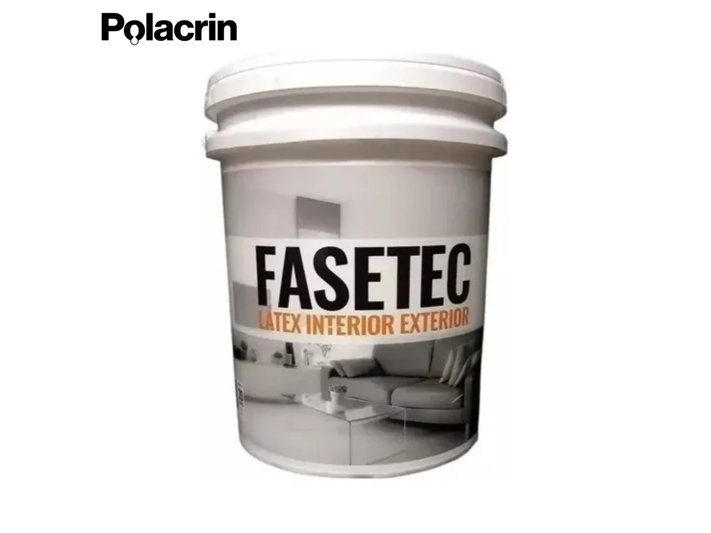 Latex blanco int/ext 20 litros - Fasetec Polacrin