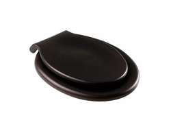 Asiento inodoro universal negro - Monkoto