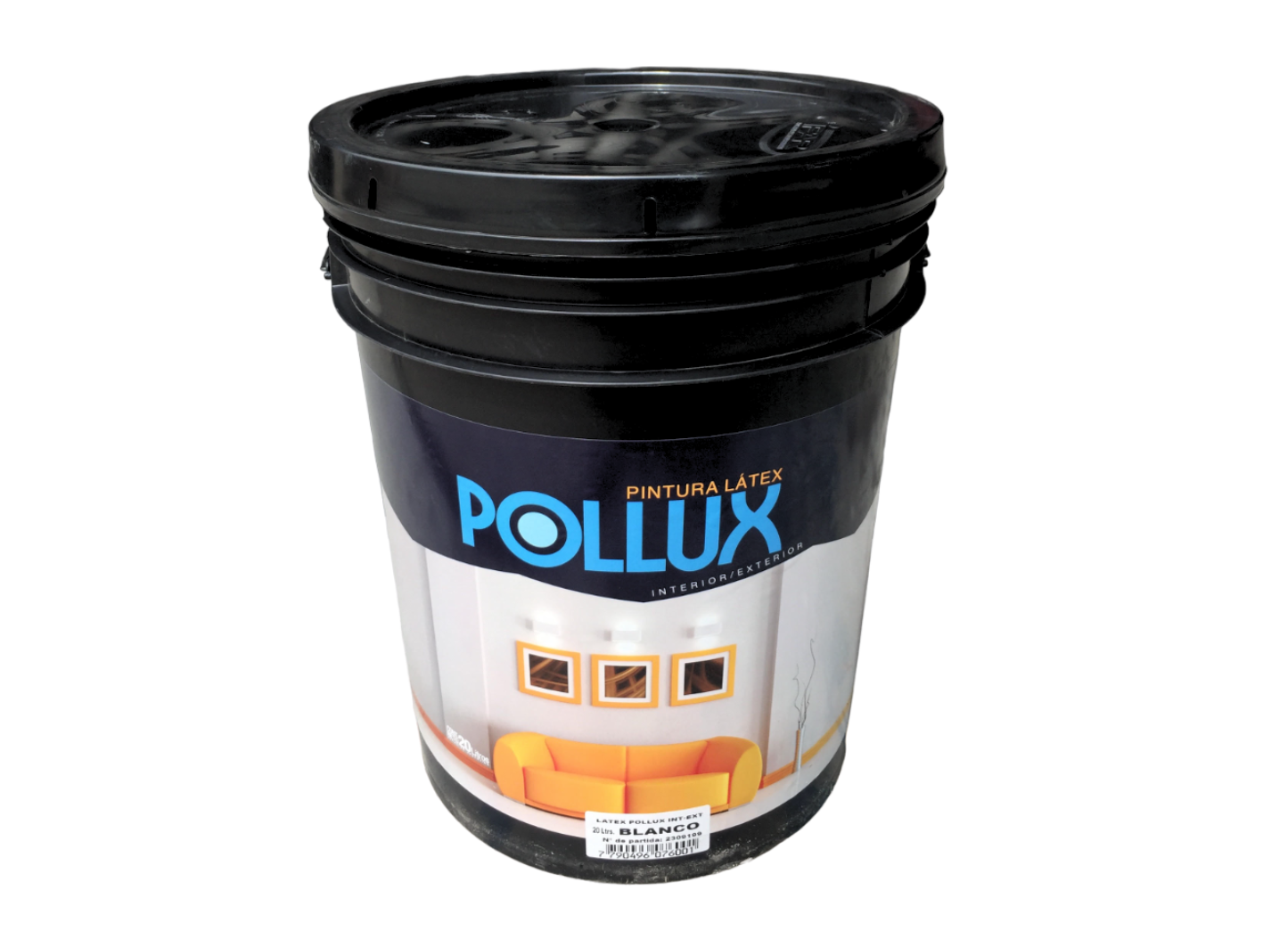 Latex 10 litros blanco - Pollux