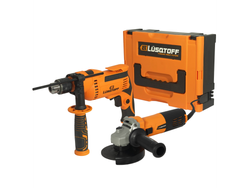 Kit amoladora y taladro - Lusqtoff
