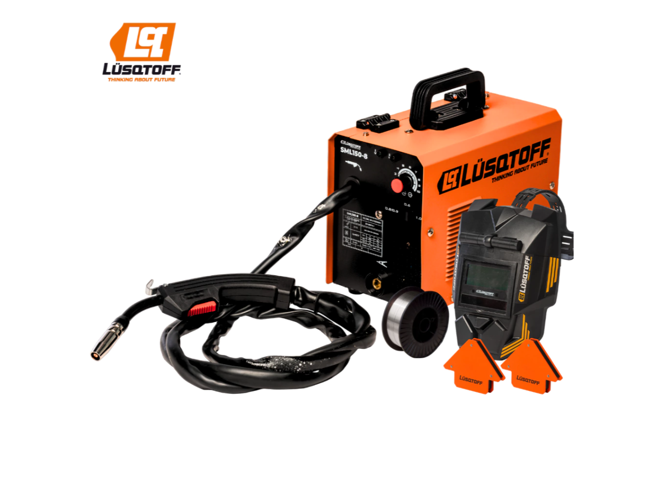 Kit Soldadora Mig 120A - Lusqtoff