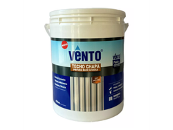 Pintura para techo de chapa 4 lts rojo campo - Vento