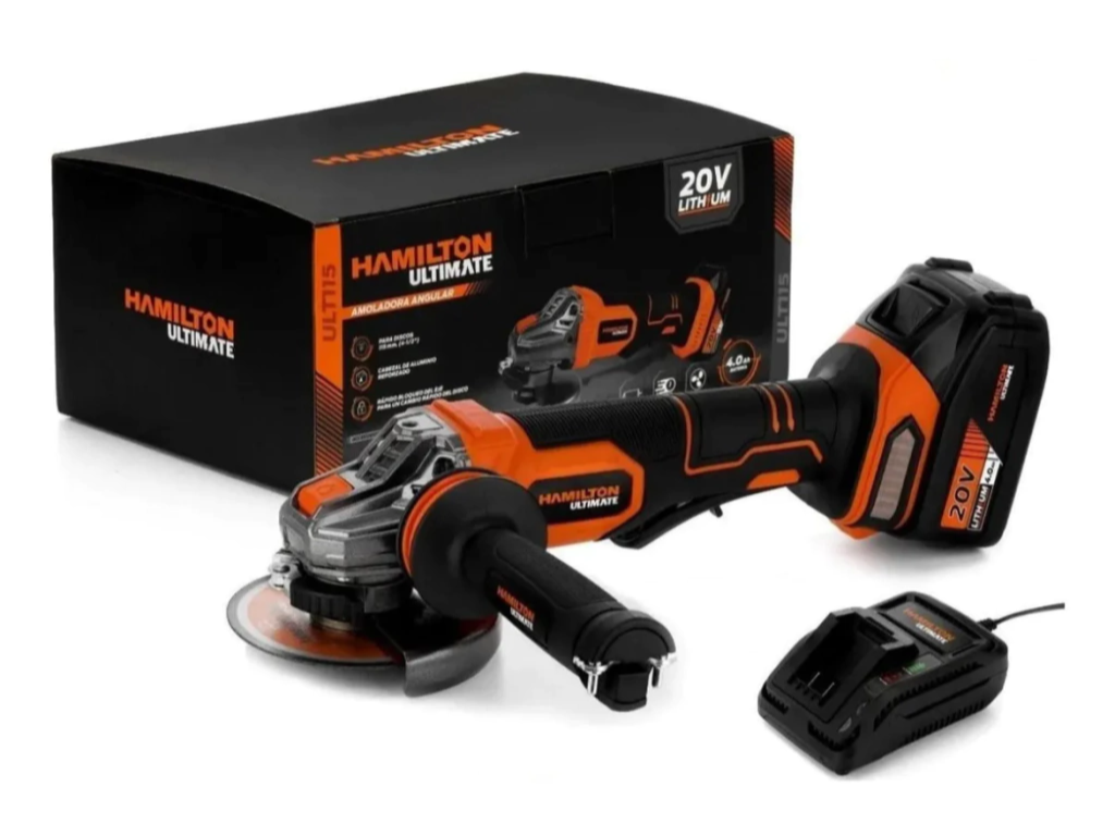 Amoladora inalambrica angular 20V - Hamilton