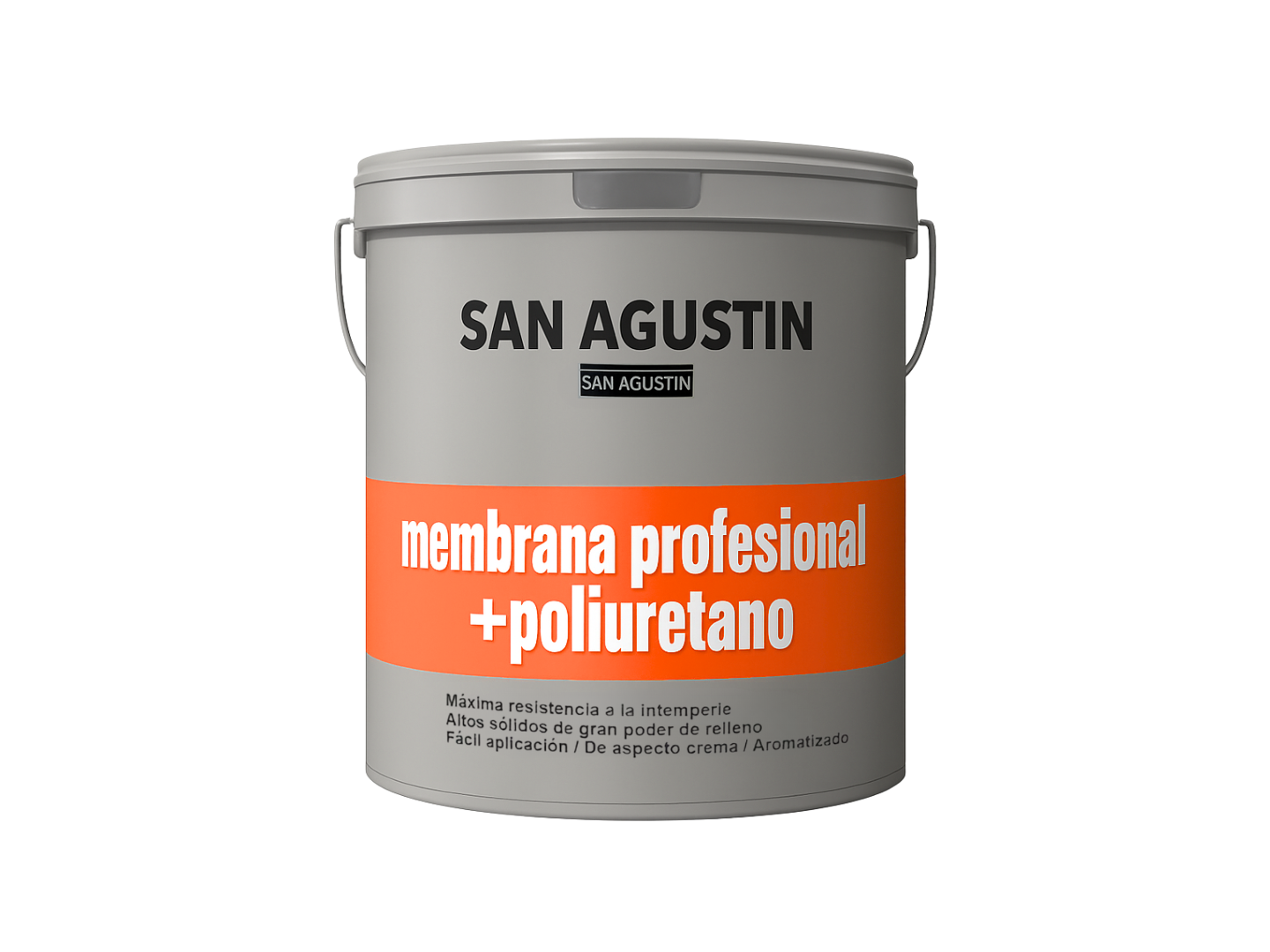 Membrana blanca poliuretánica profesional 4 kg - San Agustin / PM4
