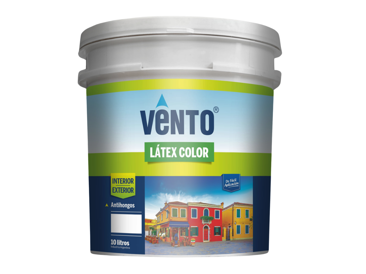 Latex blanco 10 litros - Vento / 1575