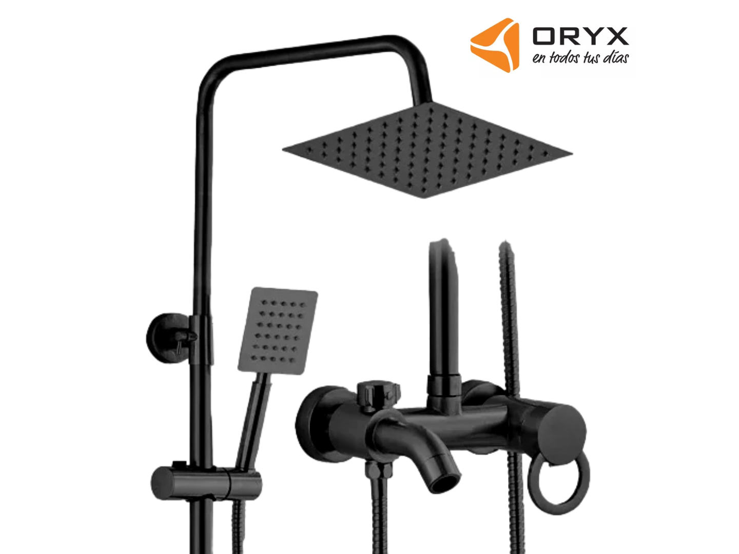 Columna de ducha monocomando más duchador - 283A Oryx / 283A