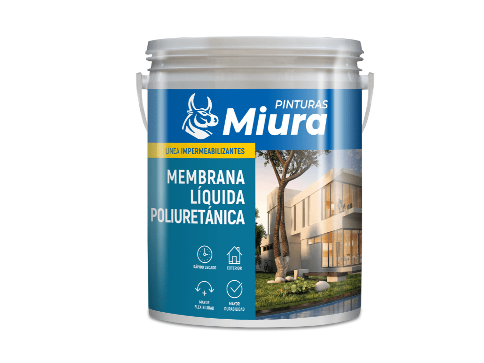 Membrana liquida poliuretanica 4 kg - Miura / 3797