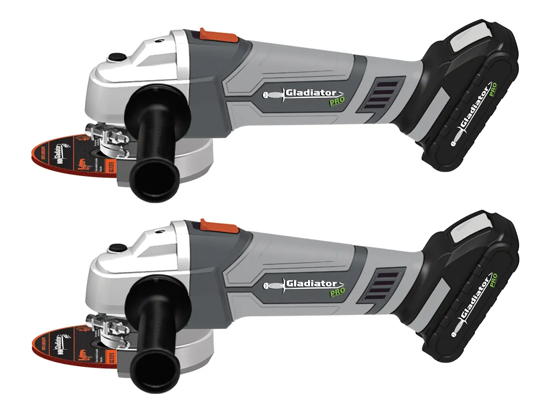 Kit 2 amoladoras 4 ½ 18V - Gladiator