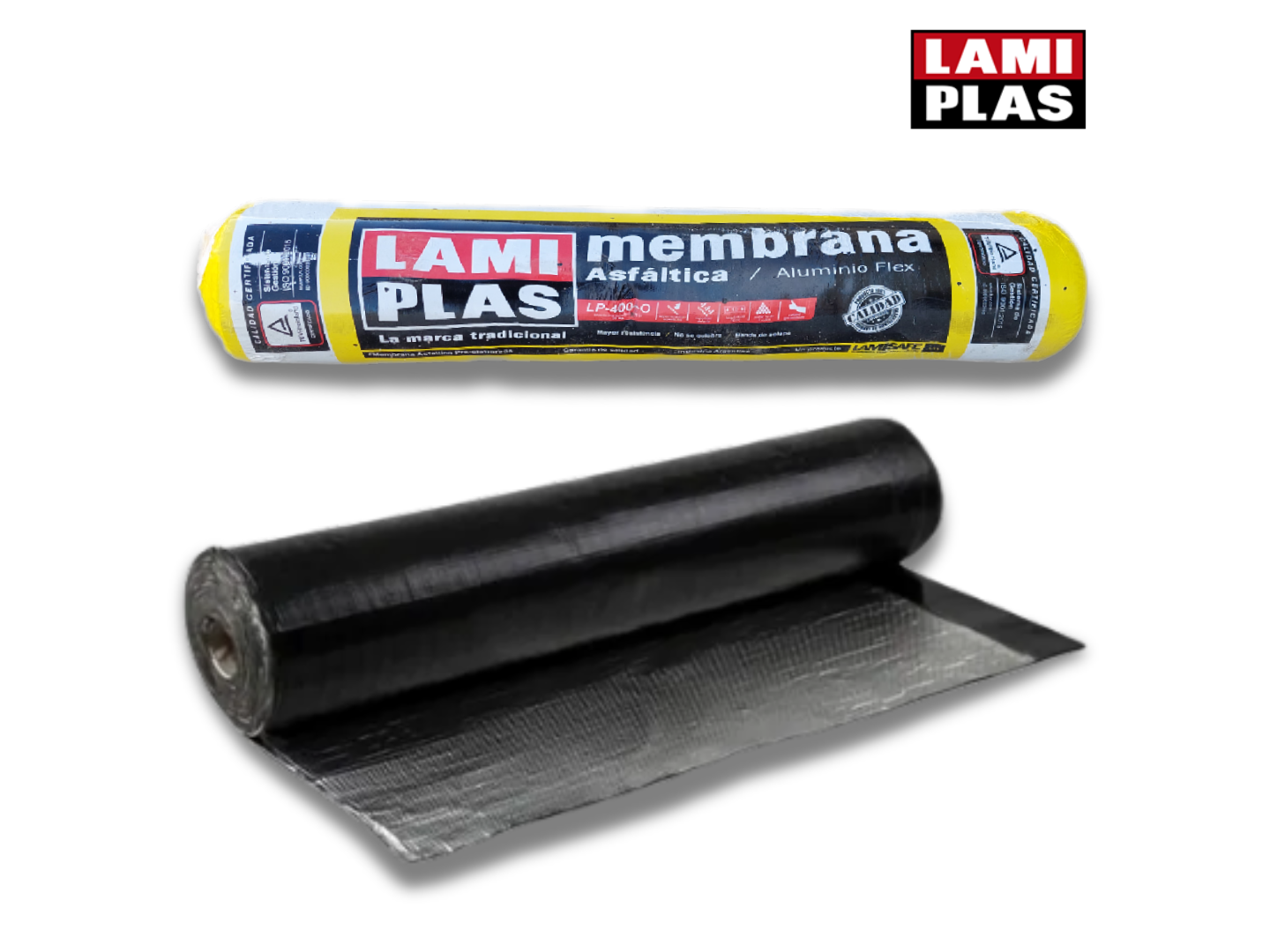 Membrana asfáltica - Lamiplas - 4mm