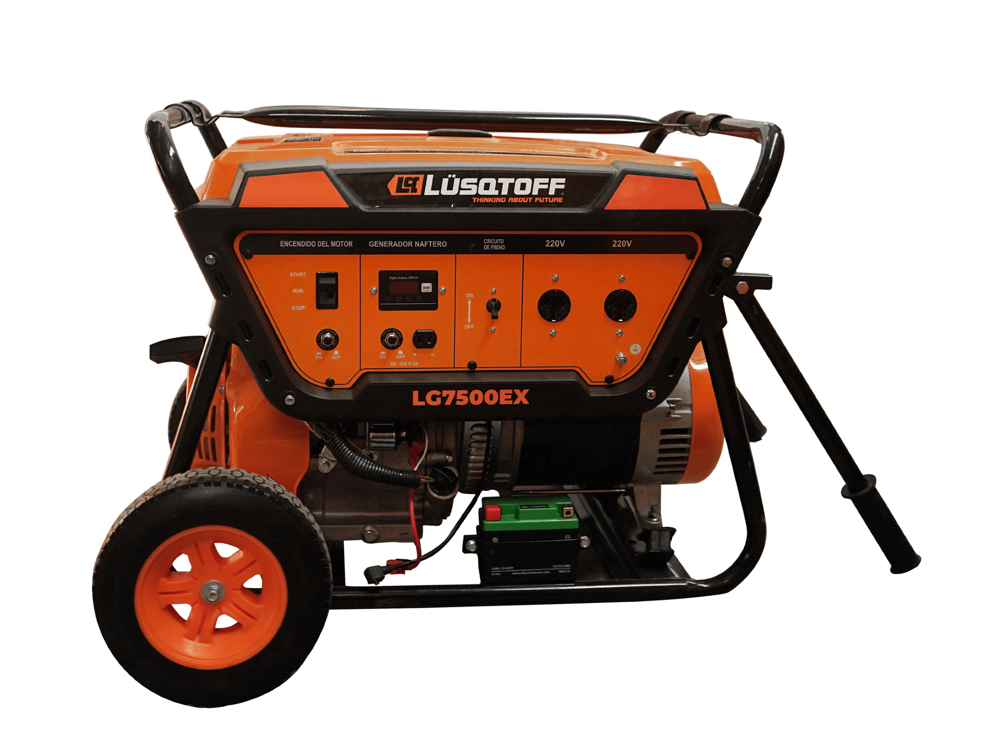 Generador monofásico 6500W - Lusqtoff