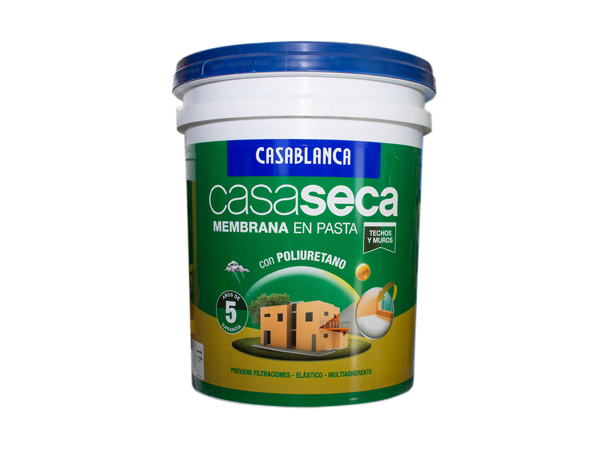 Membrana poliuretánica en pasta 20 kg - Casaseca