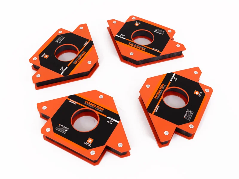 Set de 4 escuadras magnéticas para soldar 34kg - Hamilton