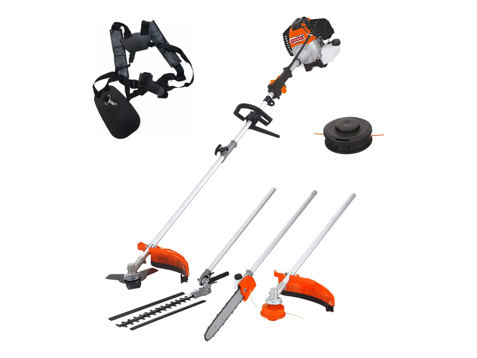 Desmalezadora naftera 4 en 1 - 52 cc - Lusqtoff