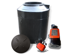 Tanque bicapa 600 lts + Automático + Bomba periférica Black and Decker