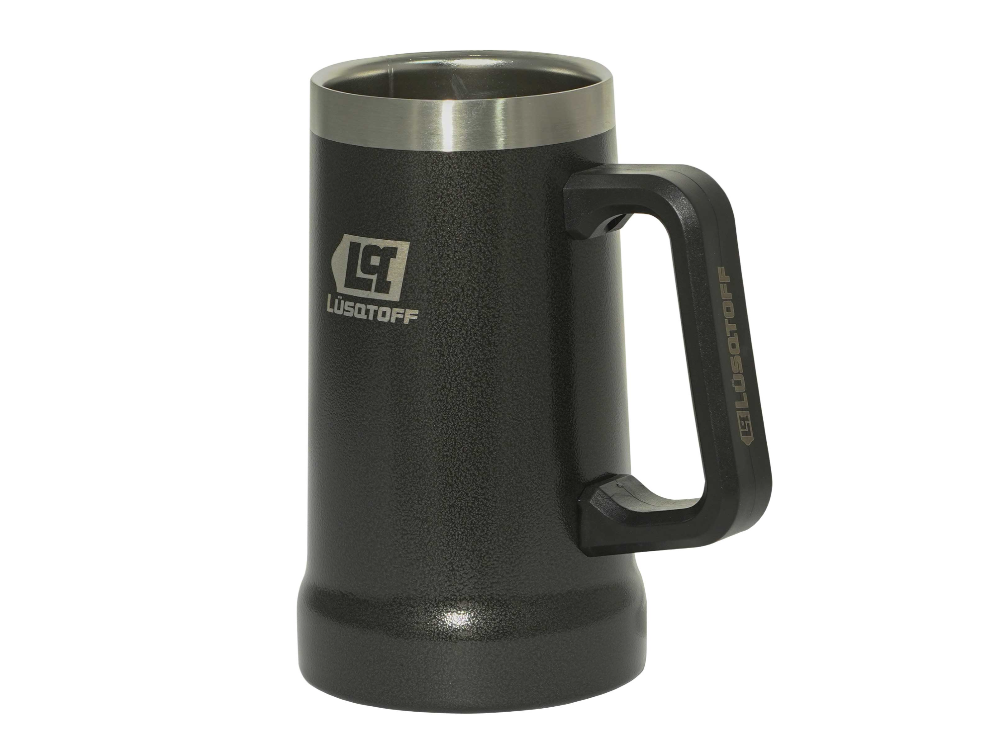 Vaso chopero negro 700 ml - Lusqtoff