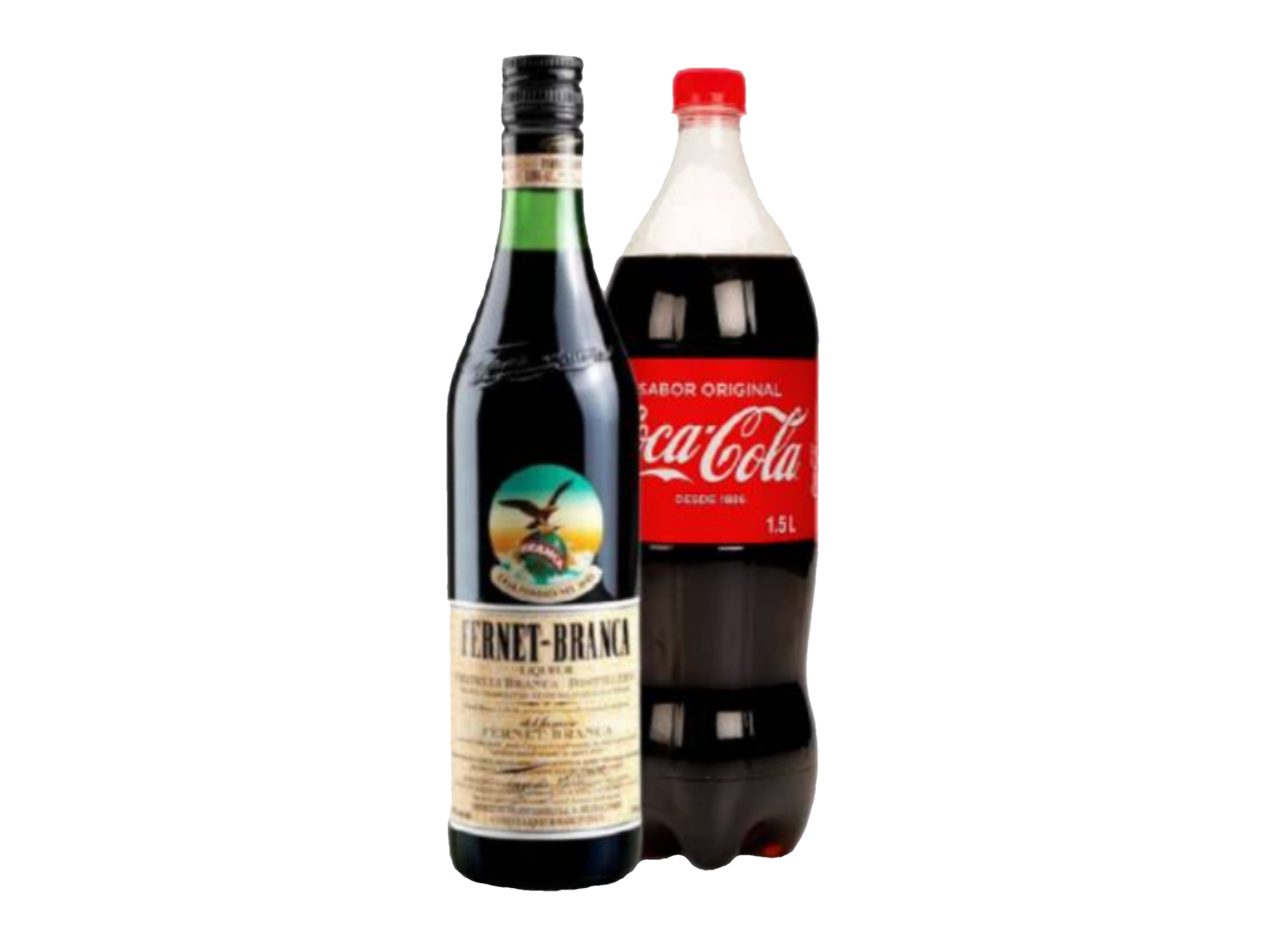 FERNET 750CM + COCA COLA 1,5L