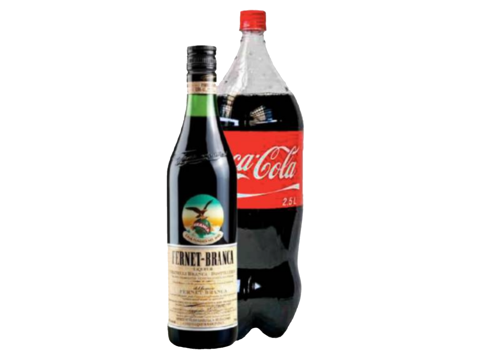 FERNET 750CM + COCA COLA2,25L