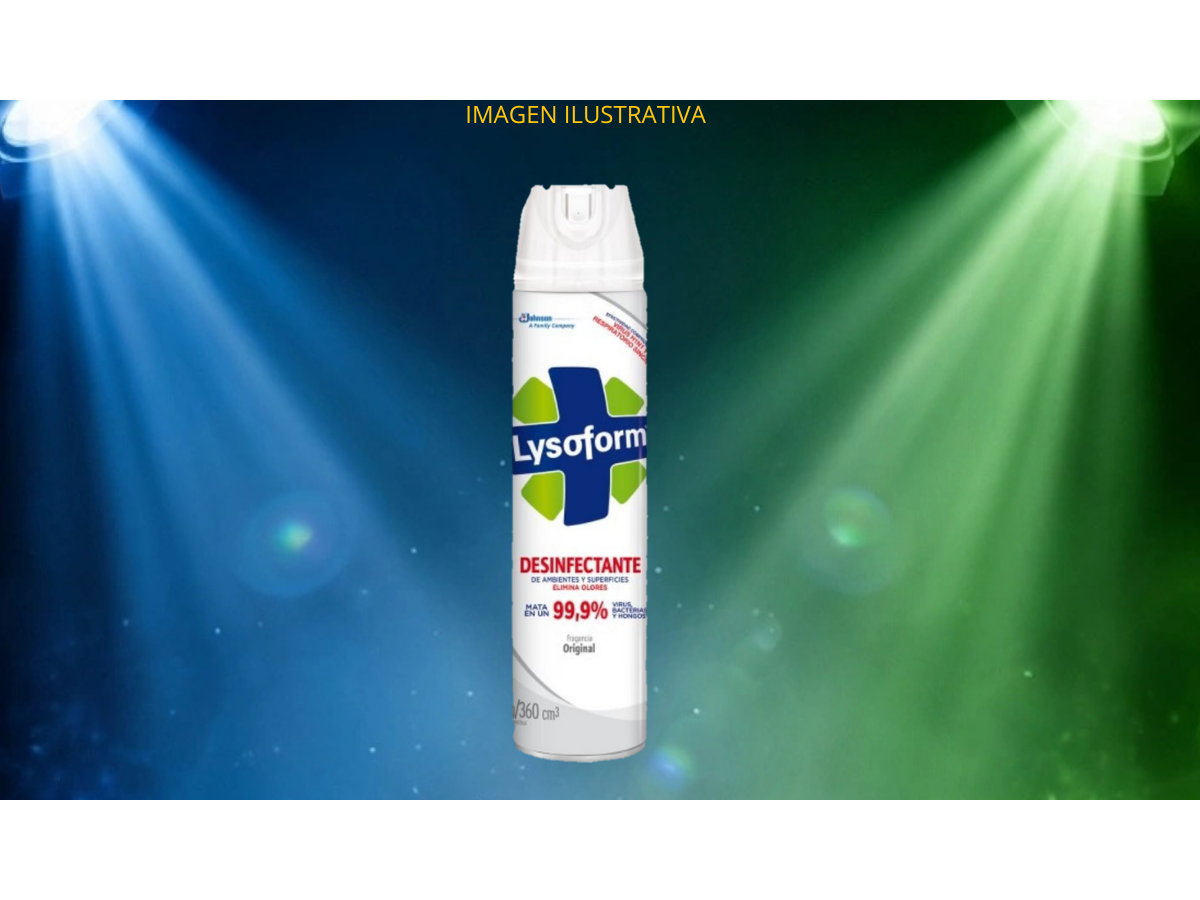 DESINFECTANTE EN AEROSOL LYSOFORM