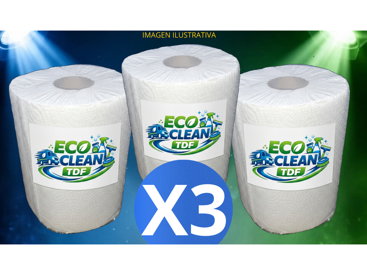 3 ROLLOS XL SERVILLETAS MULTIUSOS